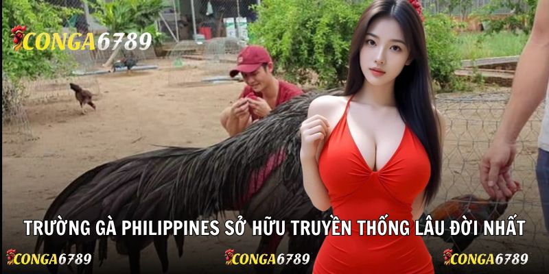 Trường gà Philippines sở hữu truyền thống lâu đời nhất