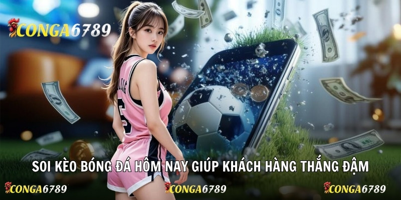 Soi kèo bóng đá hôm nay giúp khách hàng thắng đậm