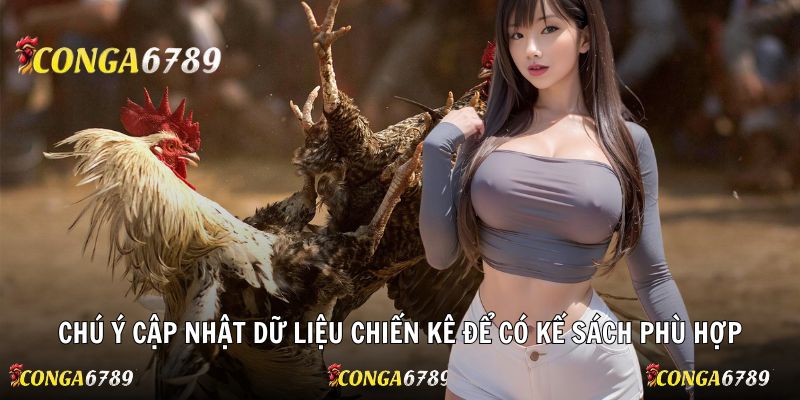 Chú ý cập nhật dữ liệu chiến kê để có kế sách phù hợp